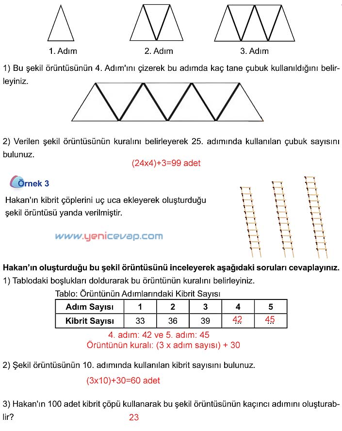 5. Sınıf Matematik 2. Kitap Sayfa 145 146 147 148 Cevapları Meb