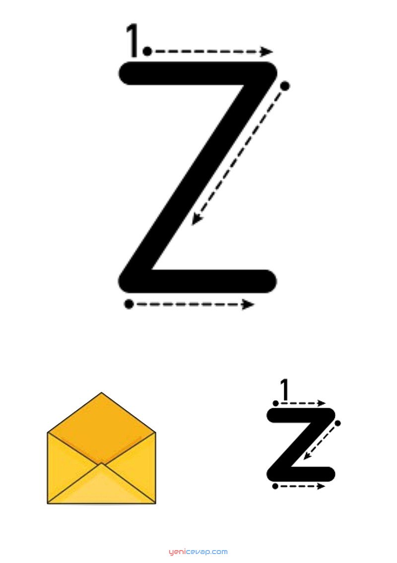 z harfi yazılışı