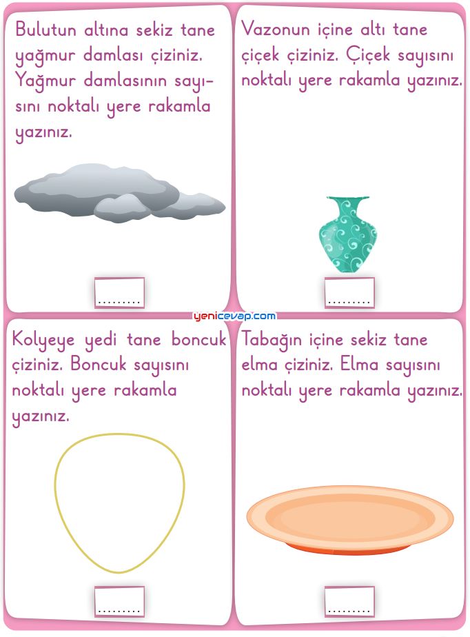 Kaç Taneyse Çiz