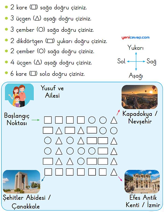 Geometrik Şekiller Labirent Bulmaca