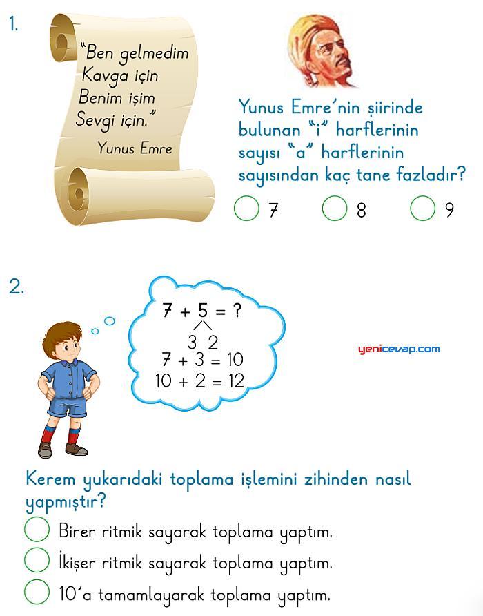 Toplama Çıkarma Testi