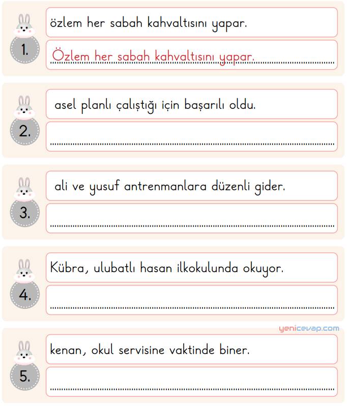 Düzeltelim Yazalım