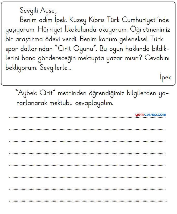 Mektup Yazalım