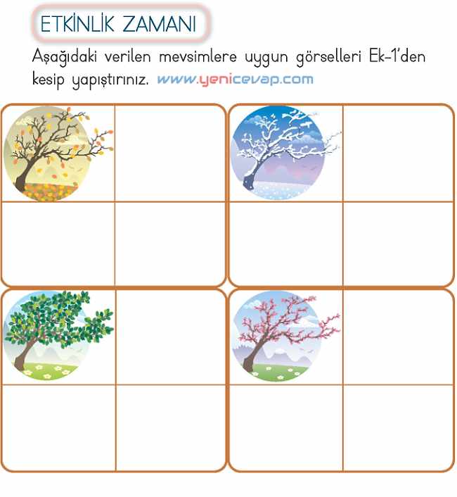 2. Sınıf Hayat Bilgisi Kitabı Sayfa 130 131 133 134 Cevapları Meb