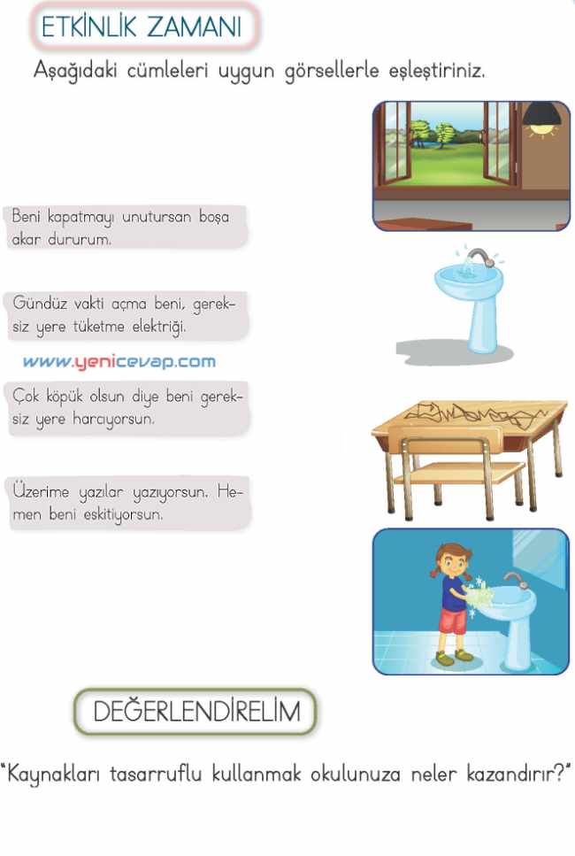 2. Sınıf Hayat Bilgisi Kitabı Sayfa 35 36 37 39 Cevapları Meb