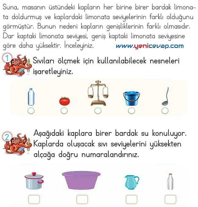 2. Sınıf Matematik Ders Kitabı Sayfa 119 120 122 123 Cevapları Meb