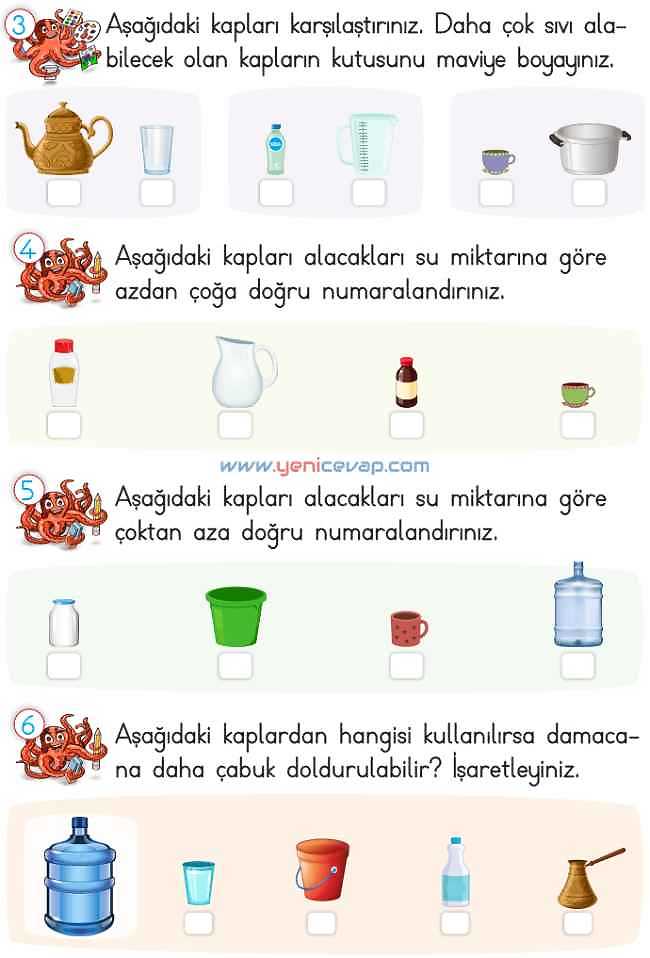2. Sınıf Matematik Ders Kitabı Sayfa 119 120 122 123 Cevapları Meb