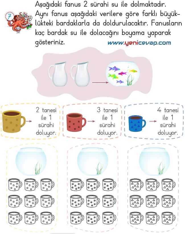 2. Sınıf Matematik Ders Kitabı Sayfa 124 125 127 128 Cevapları Meb