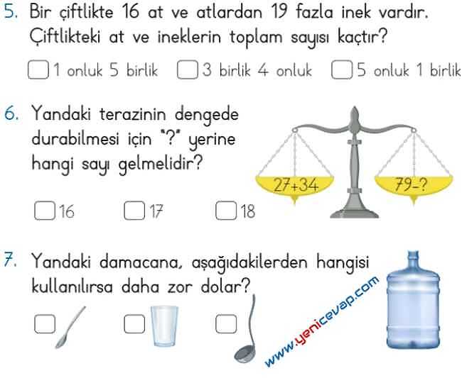 2. Sınıf Matematik Ders Kitabı Sayfa 129 130 131 136 Cevapları Meb