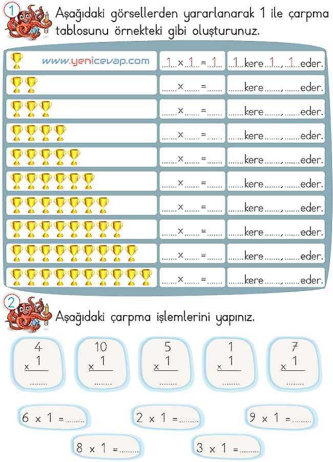 2. Sınıf Matematik Ders Kitabı Sayfa 166 167 168 169 Cevapları Meb