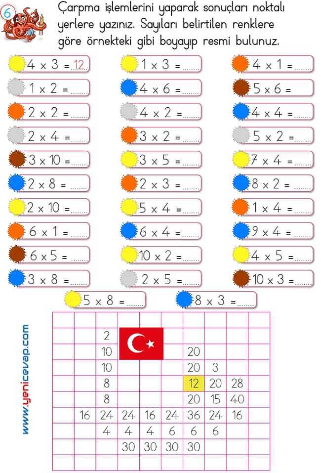 2. Sınıf Matematik Ders Kitabı Sayfa 174 175 176 178 Cevapları Meb