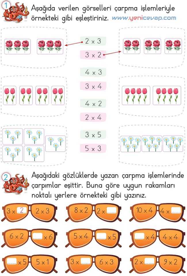 2. Sınıf Matematik Ders Kitabı Sayfa 174 175 176 178 Cevapları Meb