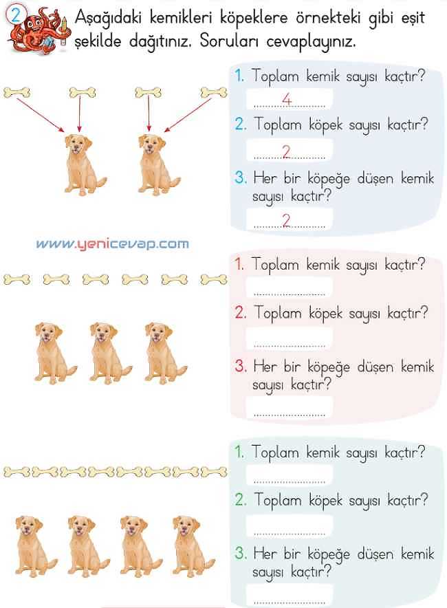 2. Sınıf Matematik Ders Kitabı Sayfa 197 198 199 202 Cevapları Meb