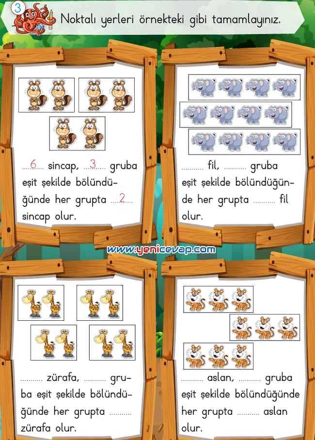 2. Sınıf Matematik Ders Kitabı Sayfa 197 198 199 202 Cevapları Meb