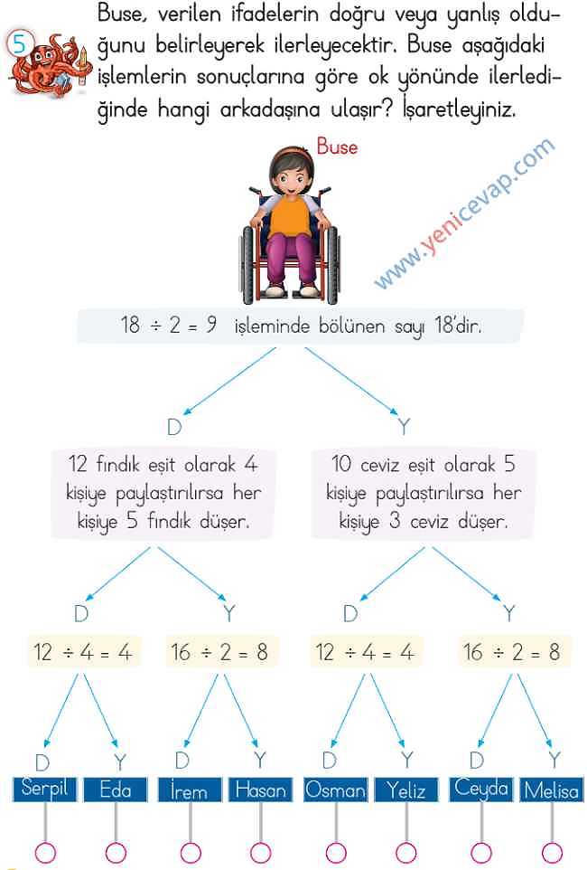2. Sınıf Matematik Ders Kitabı Sayfa 203 204 205 206 Cevapları Meb
