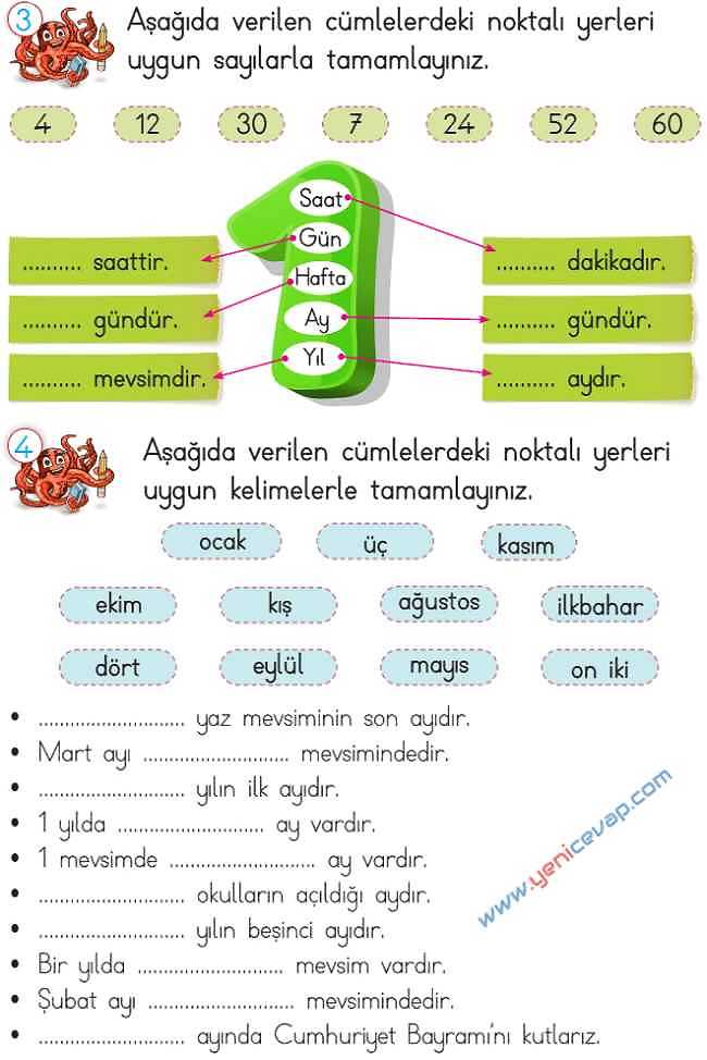 2. Sınıf Matematik Ders Kitabı Sayfa 234 235 236 237 Cevapları Meb