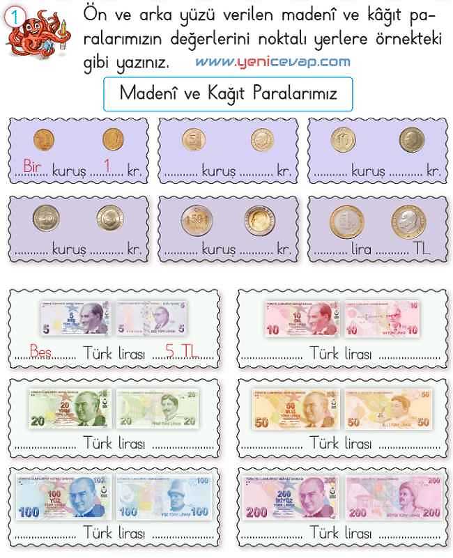 2. Sınıf Matematik Ders Kitabı Sayfa 240 241 244 245 Cevapları Meb