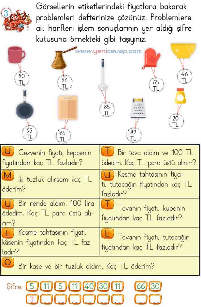 2. Sınıf Matematik Ders Kitabı Sayfa 246 247 250 252 Cevapları Meb