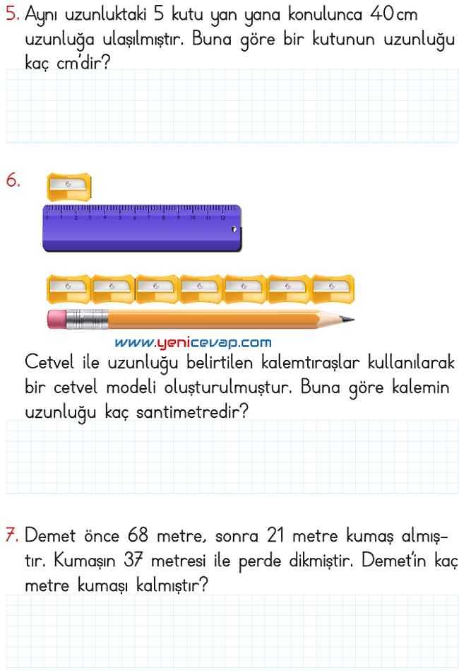 2. Sınıf Matematik Ders Kitabı Sayfa 295 296 297 299 Cevapları Meb
