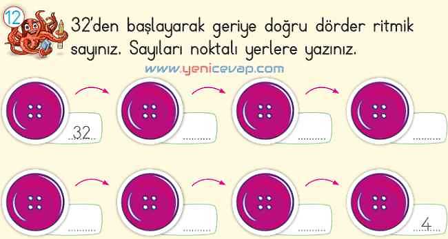 2. Sınıf Matematik Ders Kitabı Sayfa 39 40 41 42 44 Cevapları Meb