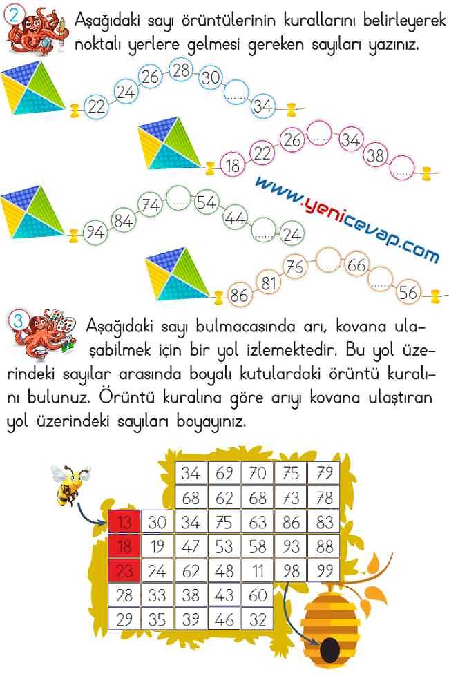 2. Sınıf Matematik Ders Kitabı Sayfa 45 46 48 49 Cevapları Meb