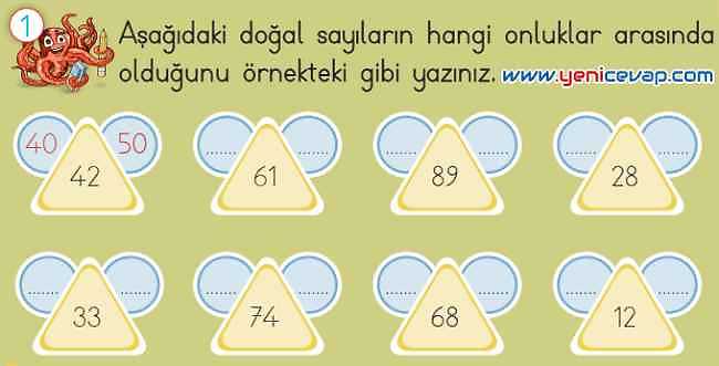 2. Sınıf Matematik Ders Kitabı Sayfa 57 58 60 61 Cevapları Meb