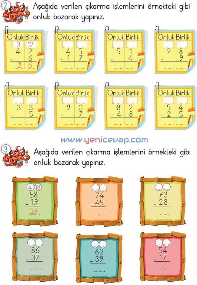 2. Sınıf Matematik Ders Kitabı Sayfa 82 83 84 85 Cevapları Meb
