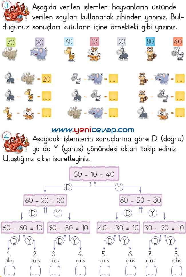 2. Sınıf Matematik Ders Kitabı Sayfa 86 87 88 89 Cevapları Meb
