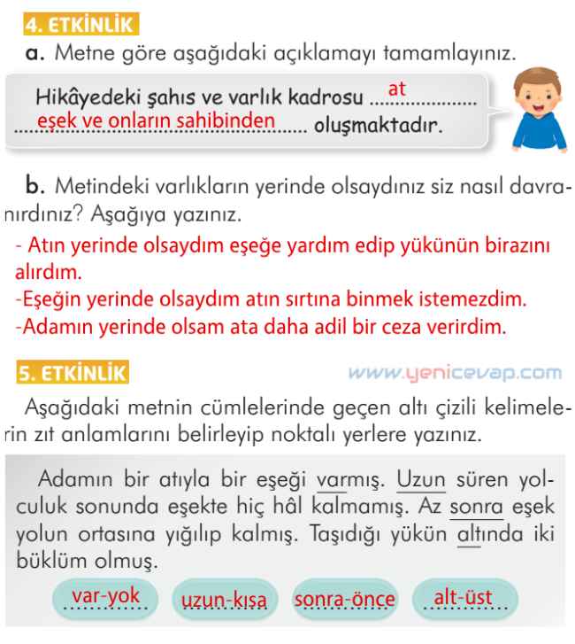 2. Sınıf Türkçe Kitabı Sayfa 136 137 138 139 Cevapları İlke Yayınları