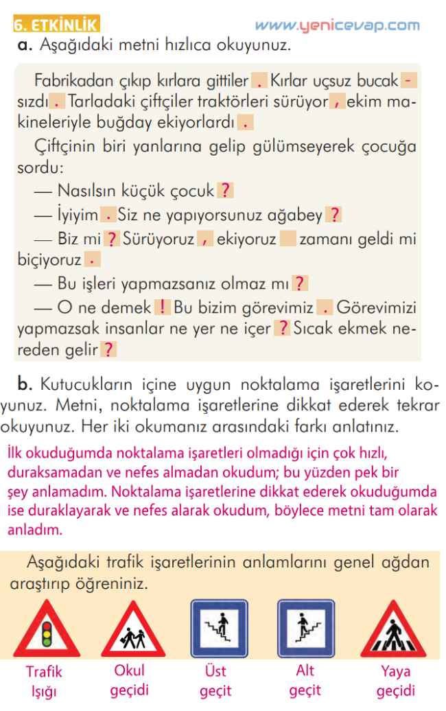 2. Sınıf Türkçe Kitabı Sayfa 144 145 148 149 Cevapları İlke Yayınları