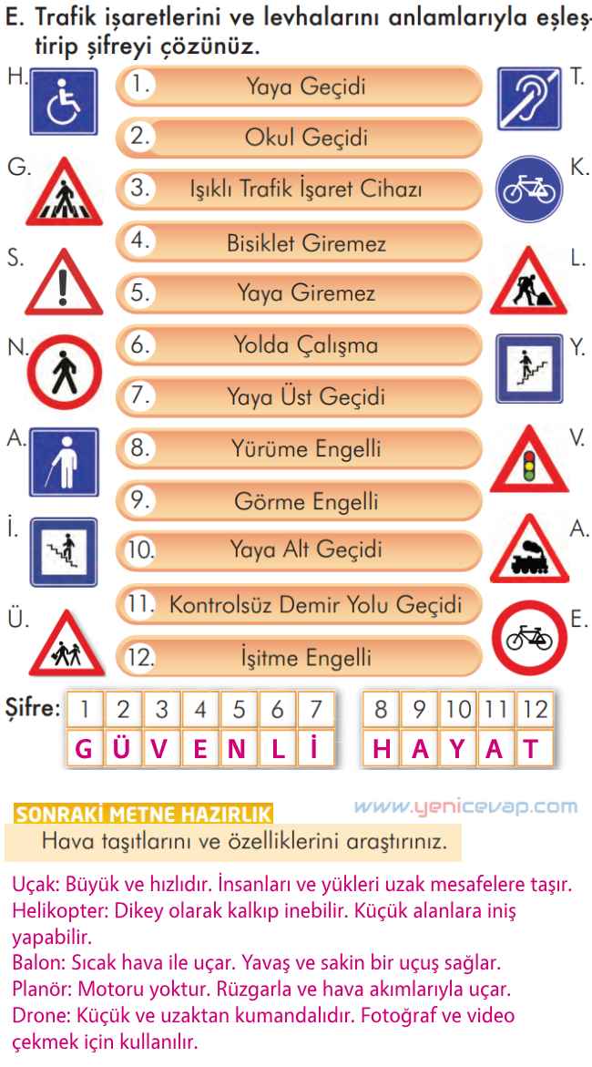 2. Sınıf Türkçe Kitabı Sayfa 164 166 169 170 Cevapları İlke Yayınları