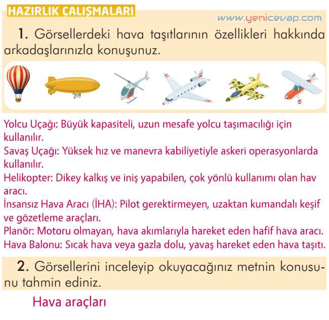 2. Sınıf Türkçe Kitabı Sayfa 164 166 169 170 Cevapları İlke Yayınları