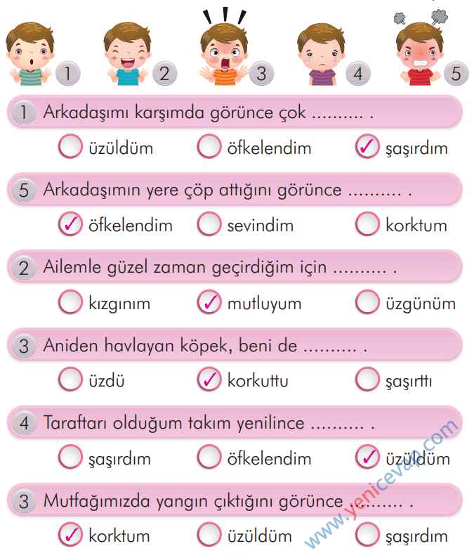 2. Sınıf Türkçe Kitabı Sayfa 14 15 16 17 18 Cevapları İlke Yayınları