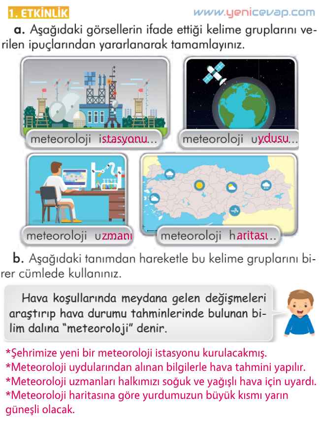 2. Sınıf Türkçe Kitabı Sayfa 176 177 178 180 Cevapları İlke Yayınları