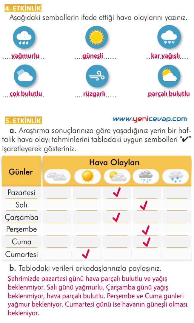 2. Sınıf Türkçe Kitabı Sayfa 181 182 183 184 Cevapları İlke Yayınları