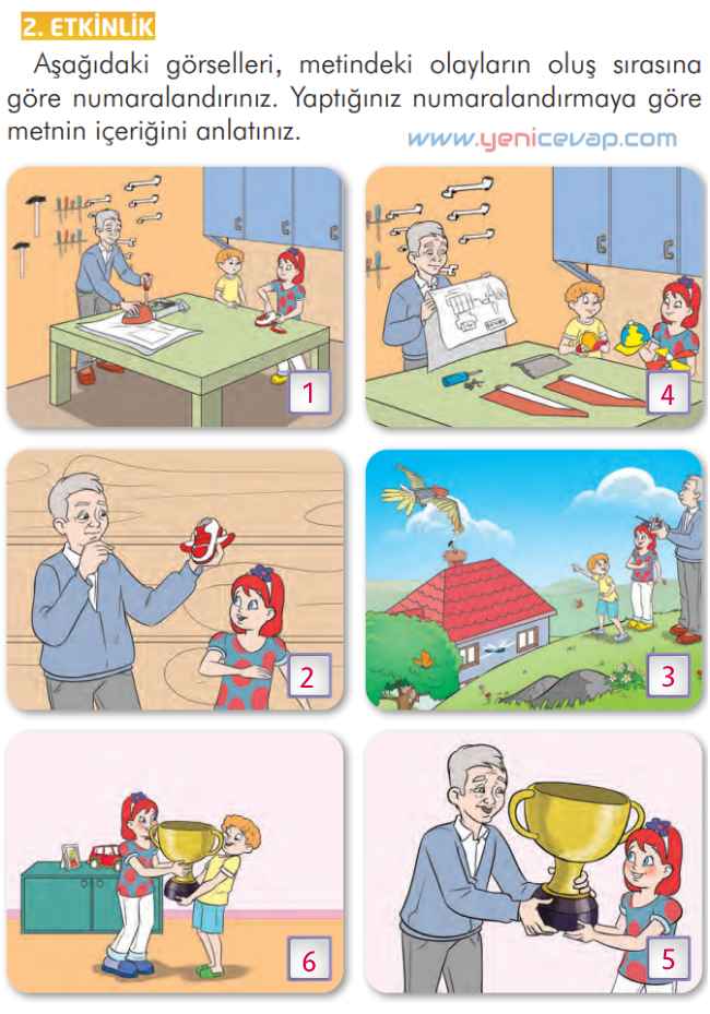 2. Sınıf Türkçe Kitabı Sayfa 185 187 188 189 Cevapları İlke Yayınları