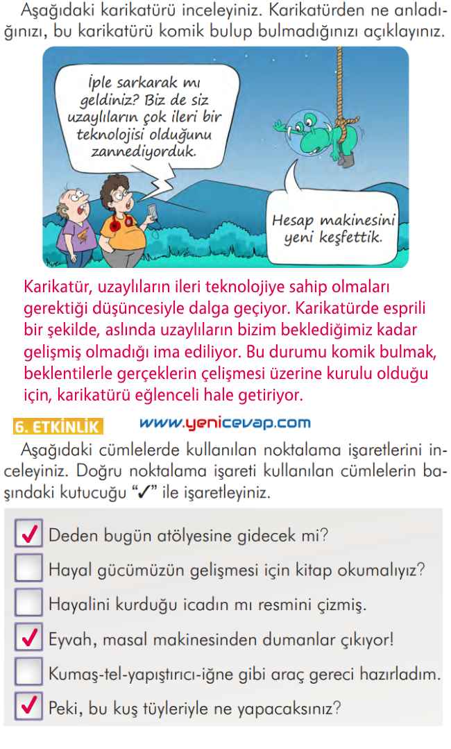 2. Sınıf Türkçe Kitabı Sayfa 190 191 194 195 Cevapları İlke Yayınları