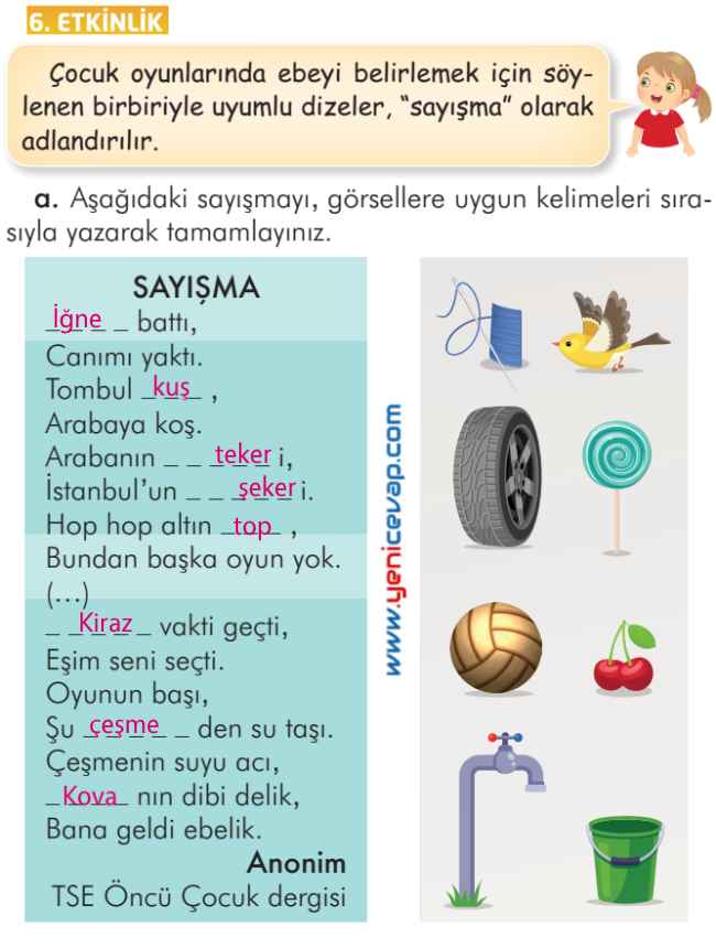 2. Sınıf Türkçe Kitabı Sayfa 242 243 245 246 Cevapları İlke Yayınları
