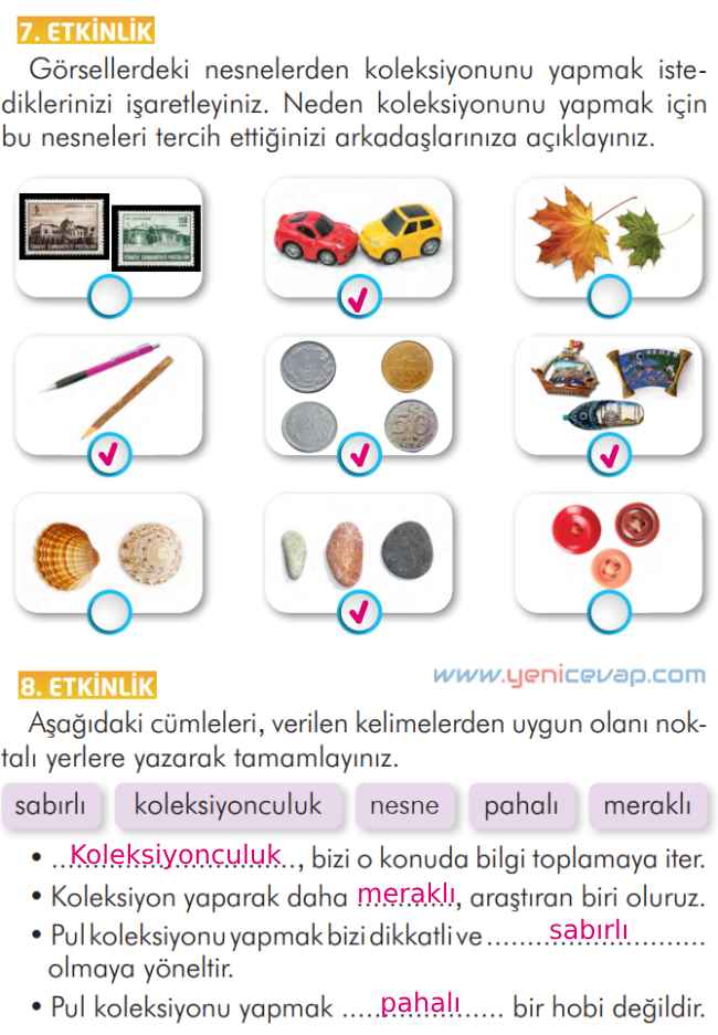 2. Sınıf Türkçe Kitabı Sayfa 249 250 251 252 Cevapları İlke Yayınları