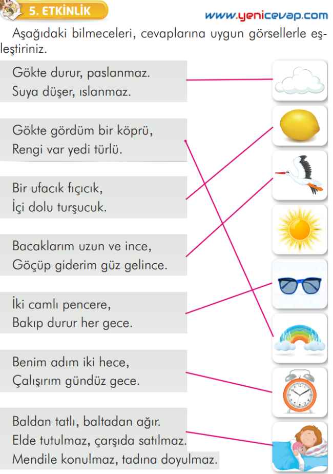 2. Sınıf Türkçe Kitabı Sayfa 260 261 262 262 263 Cevapları İlke Yayınları