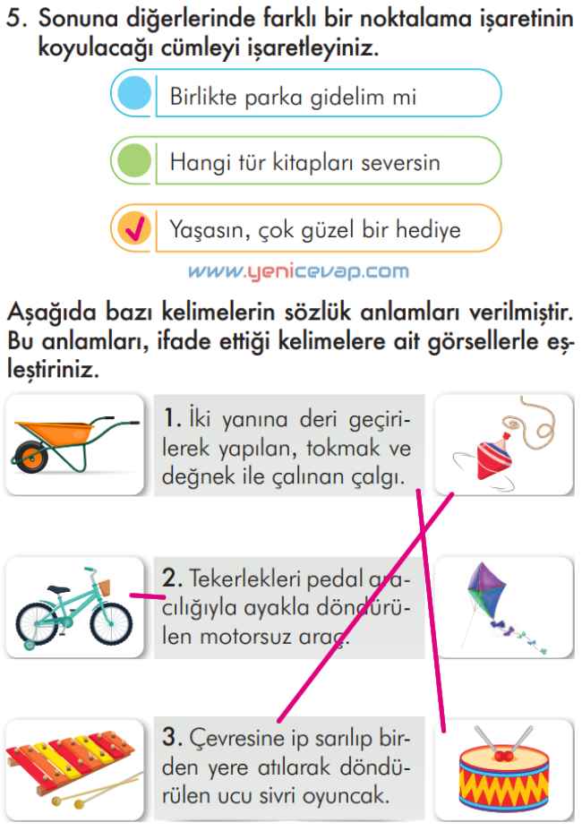 2. Sınıf Türkçe Kitabı Sayfa 271 272 276 277 Cevapları İlke Yayınları