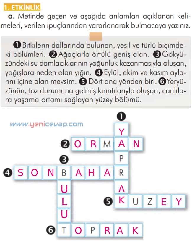 2. Sınıf Türkçe Kitabı Sayfa 278 281 282 288 Cevapları İlke Yayınları