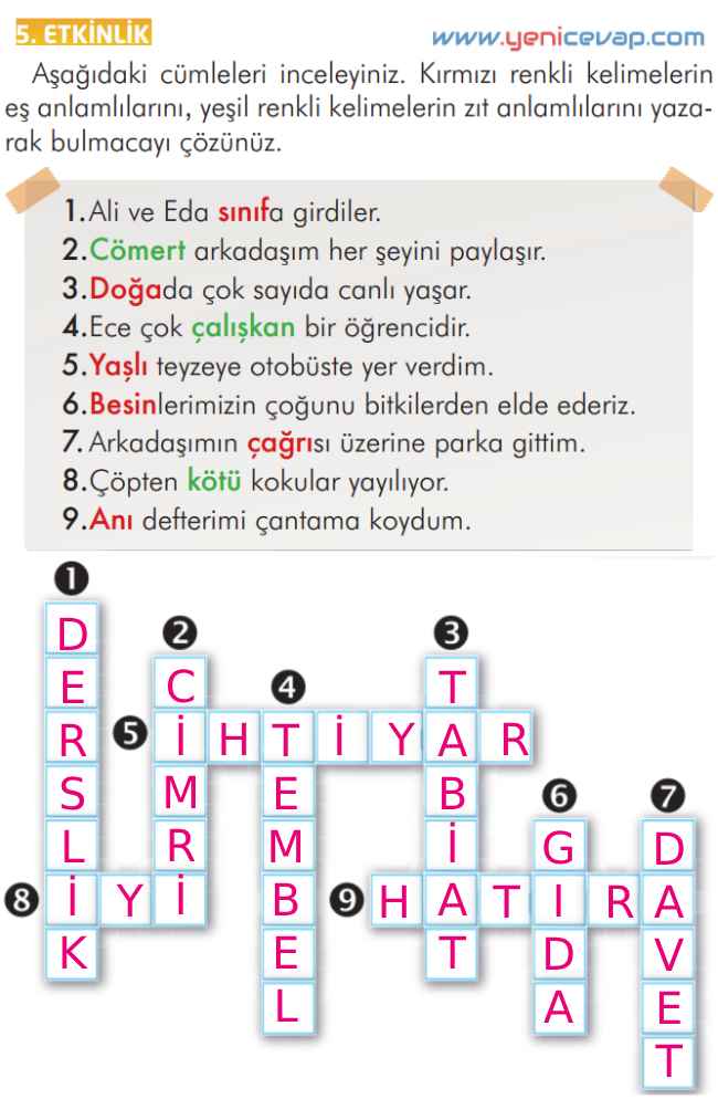 2. Sınıf Türkçe Kitabı Sayfa 297 299 300 302 Cevapları İlke Yayınları