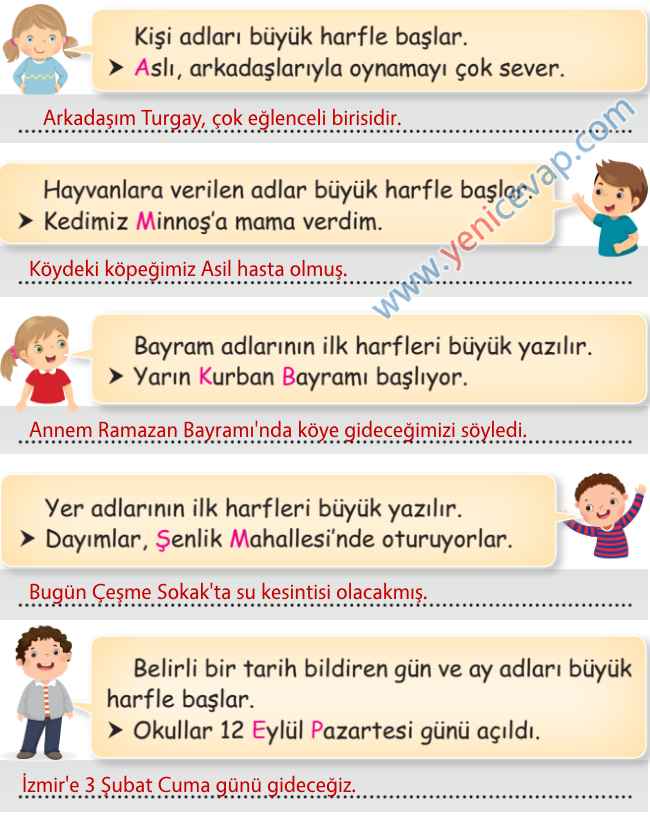 2. Sınıf Türkçe Kitabı Sayfa 40 41 42 44 Cevapları İlke Yayınları