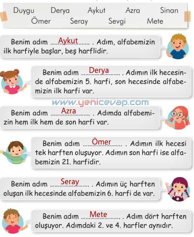 2. Sınıf Türkçe Kitabı Sayfa 40 41 42 44 Cevapları İlke Yayınları