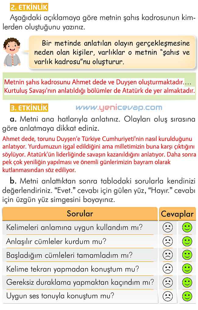 2. Sınıf Türkçe Kitabı Sayfa 63 64 65 66 Cevapları İlke Yayınları