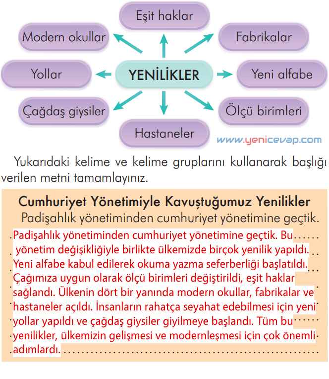 2. Sınıf Türkçe Kitabı Sayfa 63 64 65 66 Cevapları İlke Yayınları