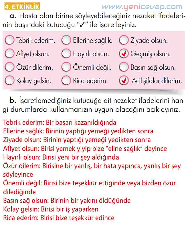 2. Sınıf Türkçe Kitabı Sayfa 93 94 95 96 Cevapları İlke Yayınları