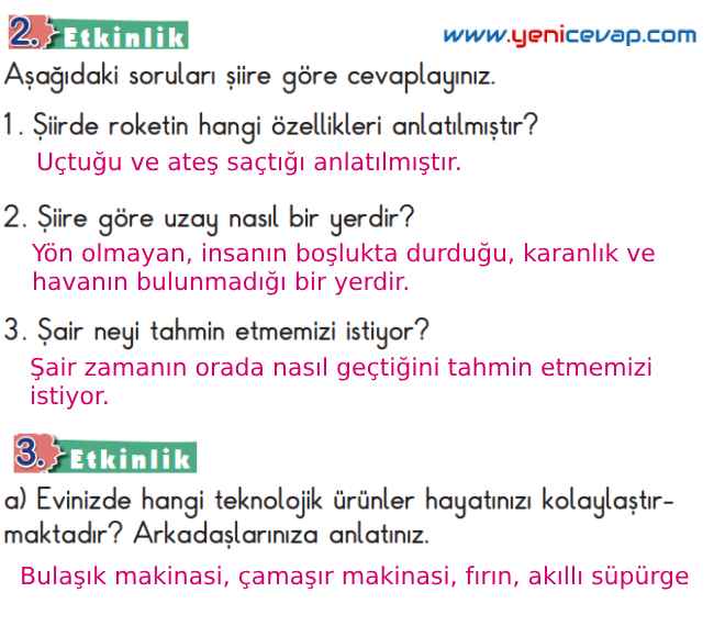 2. Sınıf Türkçe Kitabı Sayfa 177 178 180 181 Cevapları Meb