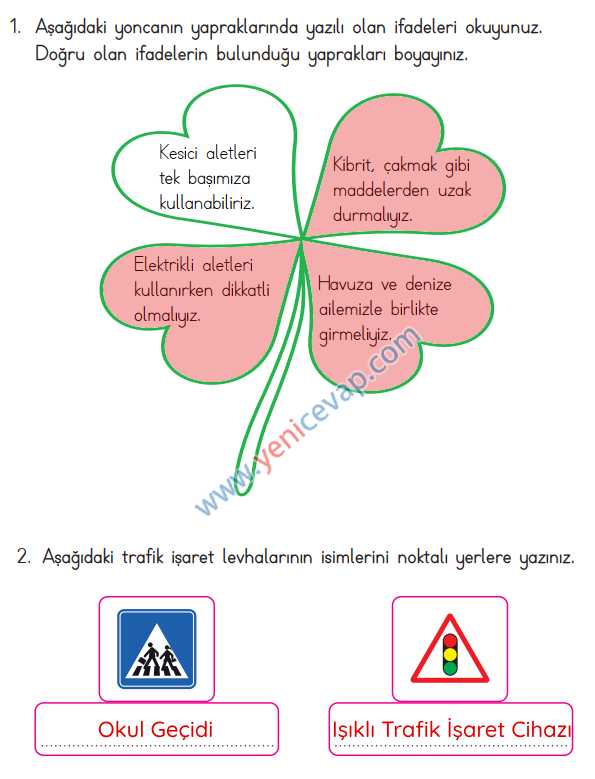 3. Sınıf Hayat Bilgisi Kitabı Sayfa 139 140 141 142 Cevapları Meb